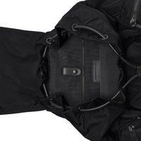 1 qty Grand sac The Rucksack en nylon technique et cuir - Black