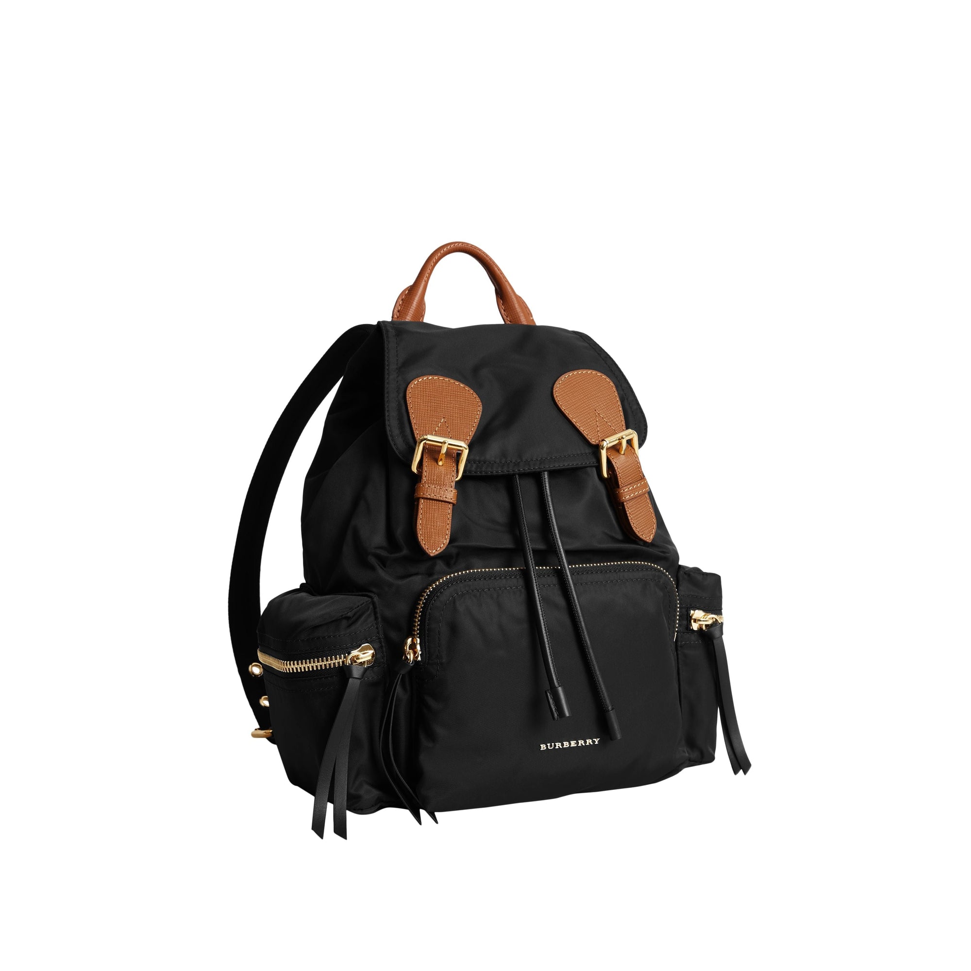 ZZNOSTOCK Sac The Rucksack moyen à détails en cuir - Black