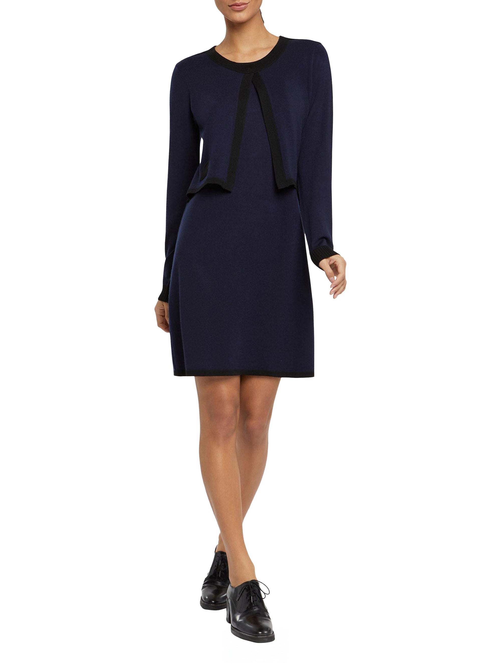 MARINE / NOIR ROBE