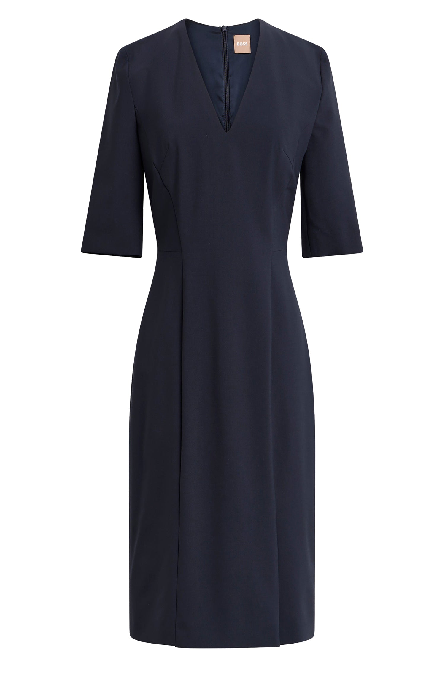 Robe Daleno en laine - Navy