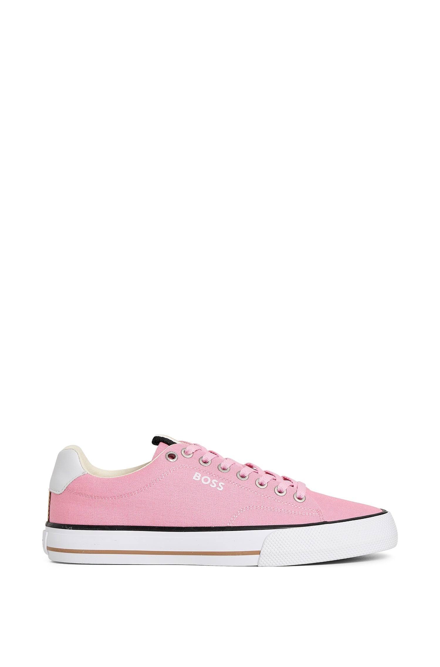 LIGHT & PASTEL RED // LACE-UP TRAINERS AIDEN_TENN_CV