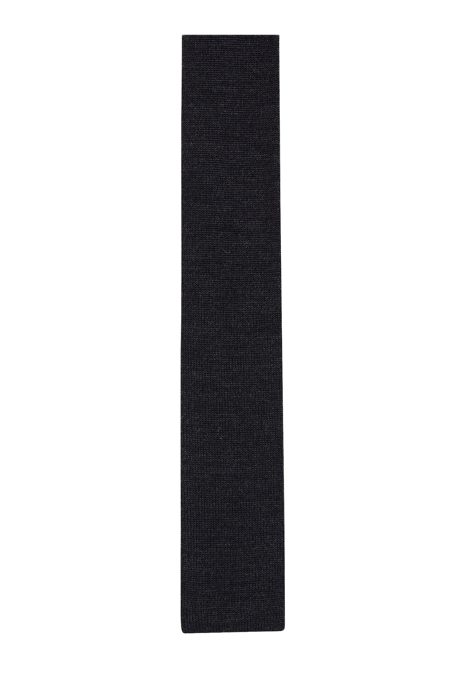 Wool tie - Dark Grey