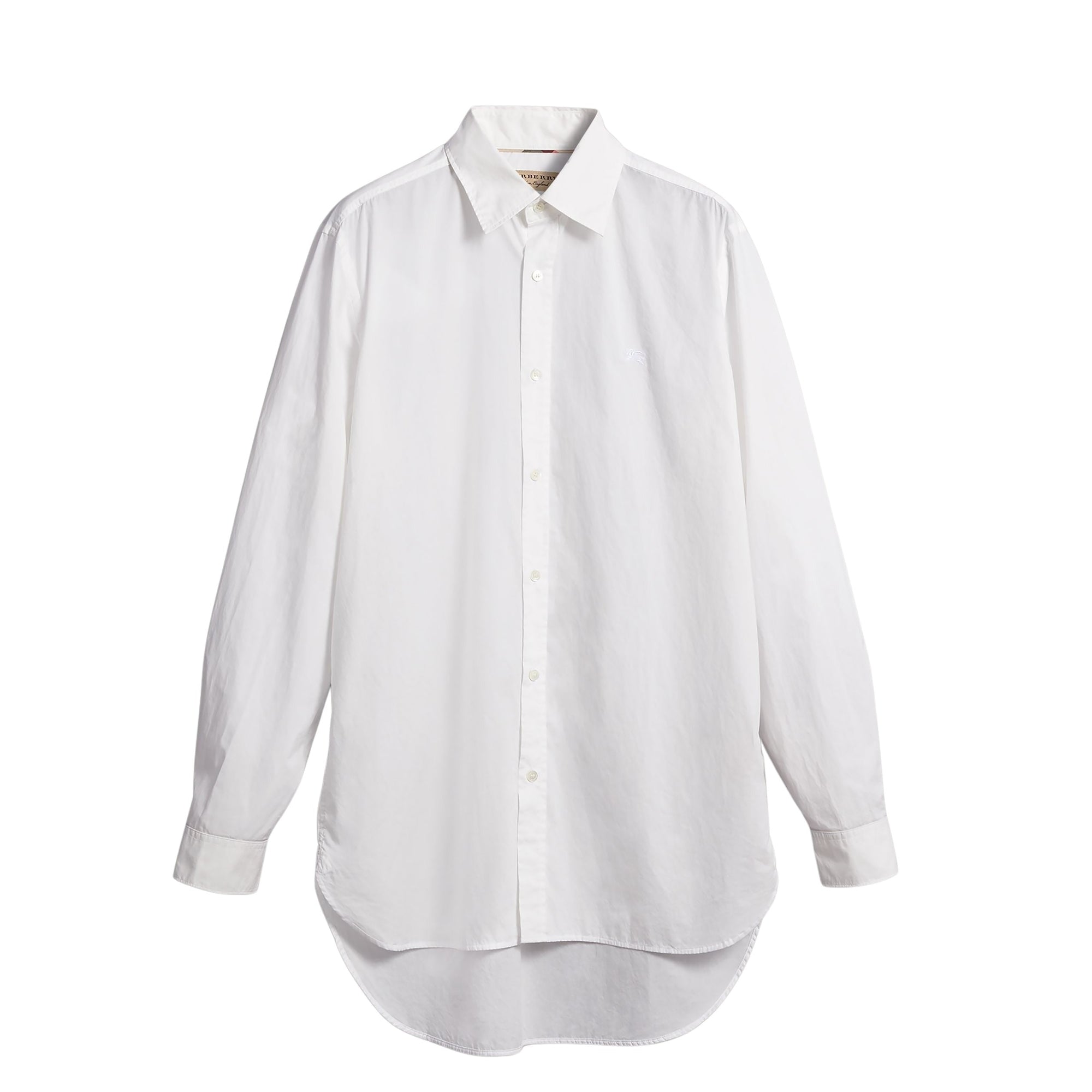 ZZNOSTOCK Chemise en popeline de coton - White