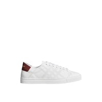 1 qty Sneakers à cuir perforé - Optic Wht & Deepclamel