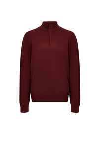 Loberto wool jumper - Dark Red
