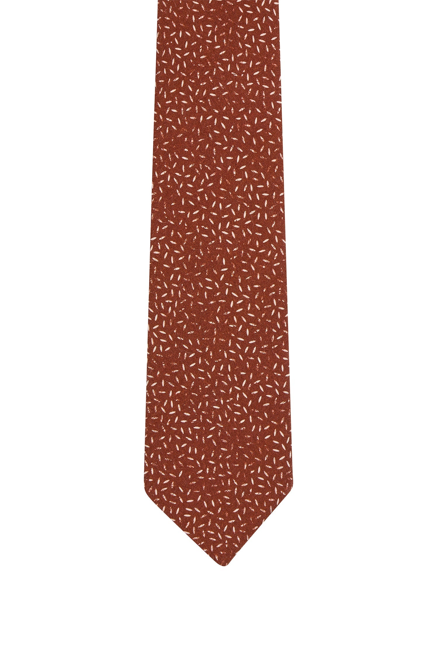 MEDIUM BROWN // TIES H-TIE 7,5 CM-222