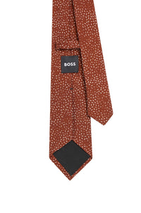 MEDIUM BROWN // TIES H-TIE 7,5 CM-222
