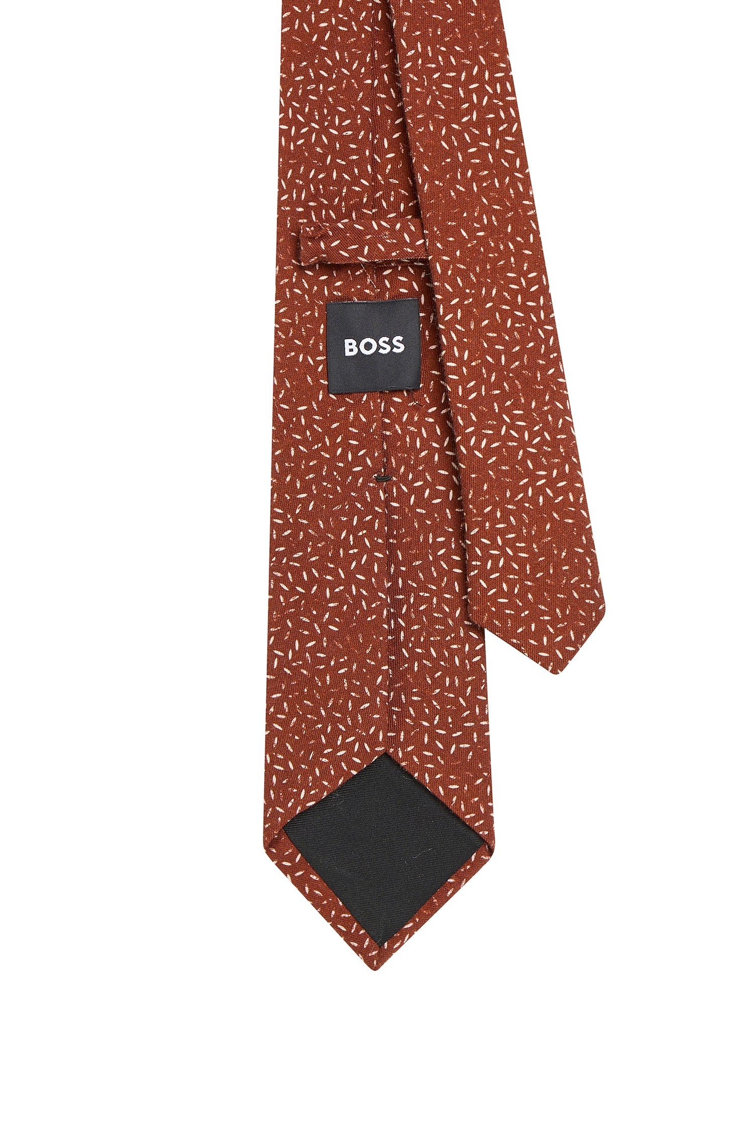 MEDIUM BROWN // TIES H-TIE 7,5 CM-222