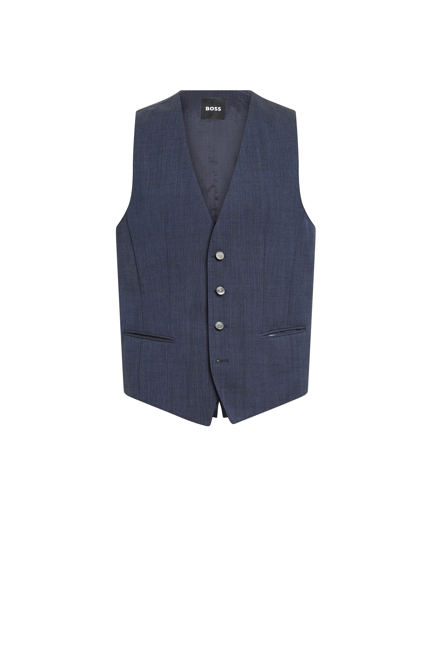DARK BLUE // WAISTCOATS H-HUGE-VEST-MM-224
