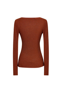 DARK RED // SWEATERS SUNESSY