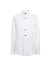 WHITE // EVENING SHIRTS H-HANK-TUX3-231