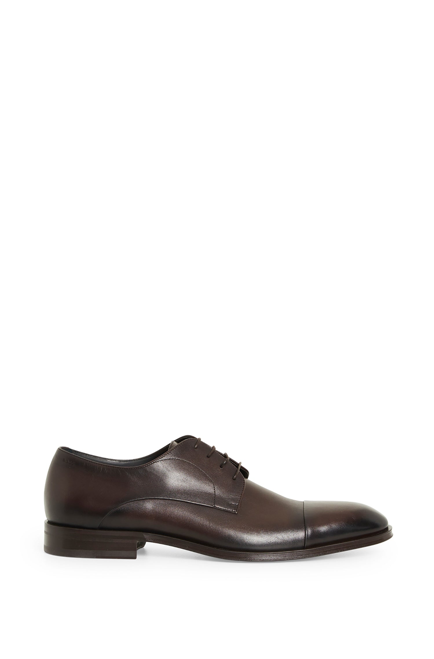 Derrek leather Derbies - Dark Brown