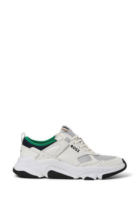 OPEN WHITE // LACE-UP TRAINERS ASHER_RUNN_LTLY