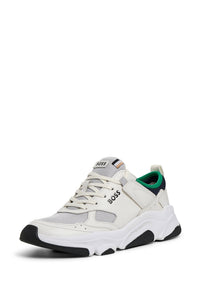 OPEN WHITE // LACE-UP TRAINERS ASHER_RUNN_LTLY