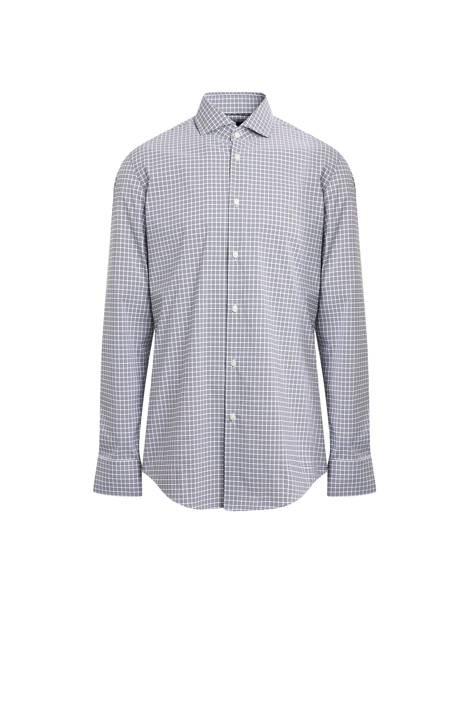 DARK BLUE // BUSINESS SHIRTS P-HANK-SPREAD-C1-222