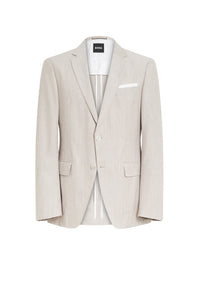 Veste de costume Hutson en laine mélangée - Medium Beige