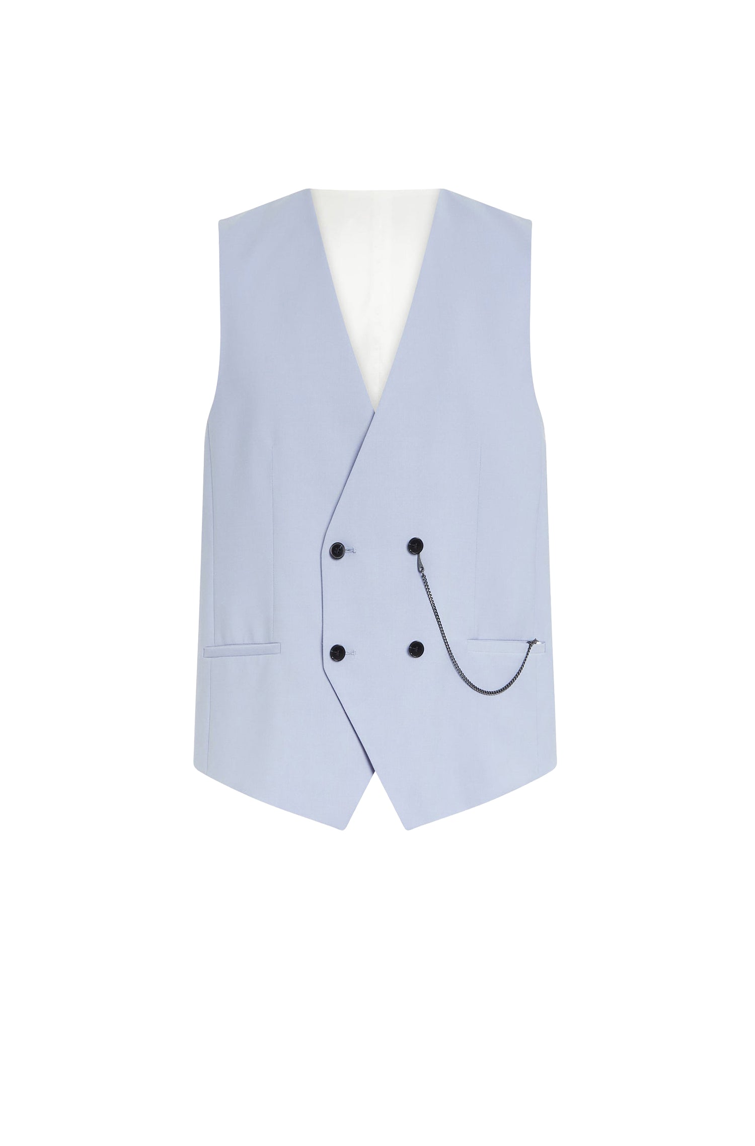 Veston de costume Vinarea en laine - Light & Pastel Blue