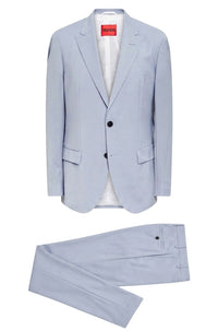 Costume trois pièces Henry & Getlin en laine - Light & Pastel Blue