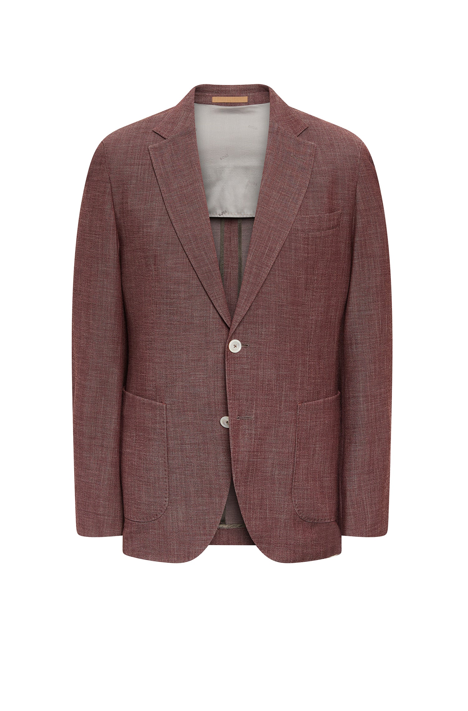 DARK RED // BUSINESS SUITS T-HESTON-2PCS-231