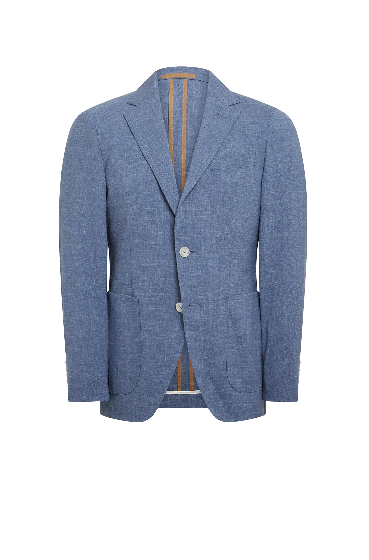 Veste de costume Heston en laine - Open Blue