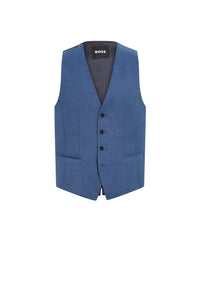 BRIGHT BLUE // WAISTCOATS H-HUGE-VEST-MM-224