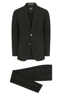 Costume deux pièces Huge en laine - Black