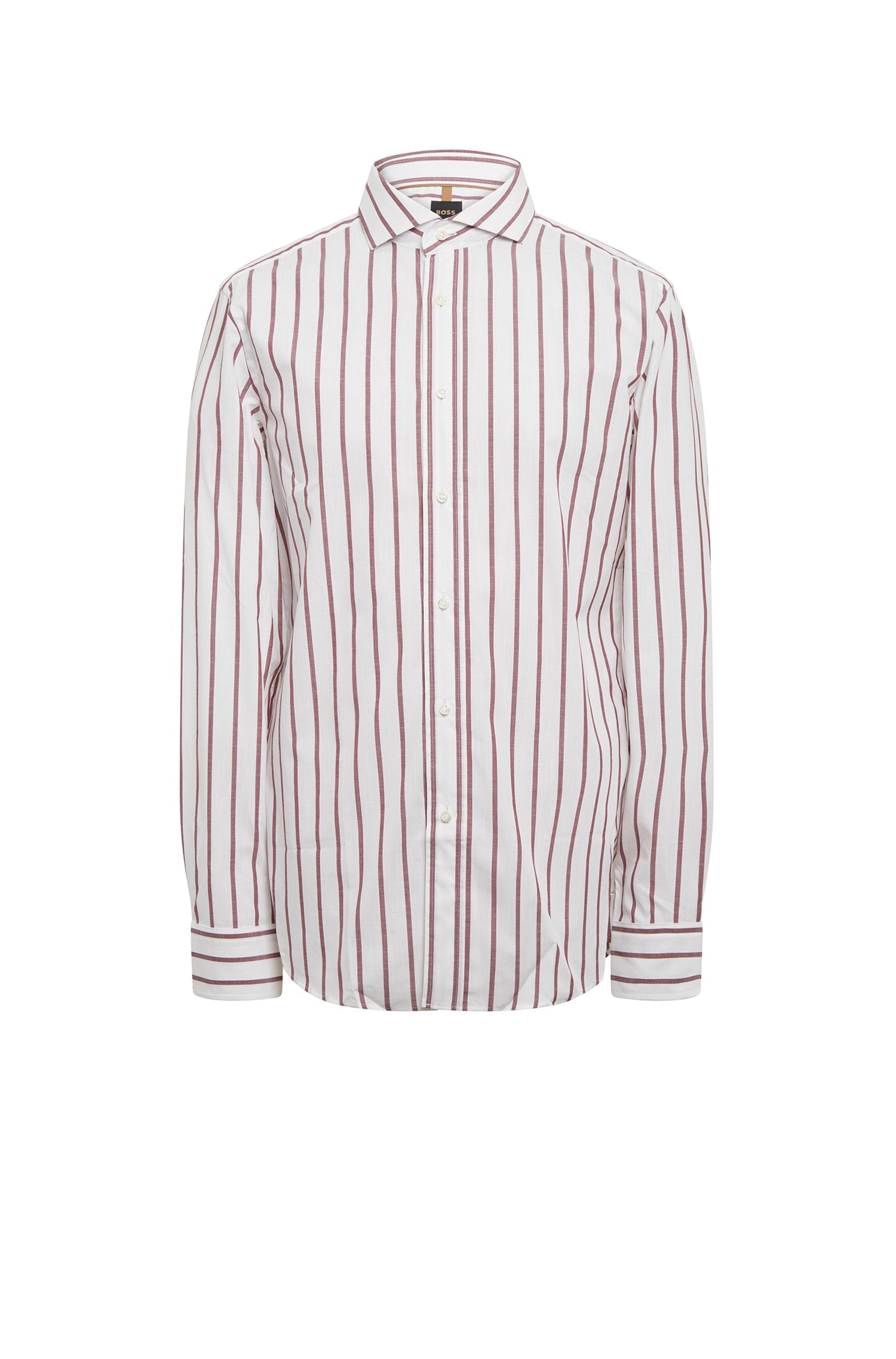 DARK RED // BUSINESS SHIRTS T-HAYS-SPREAD-C1-232