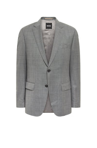 SILVER // BUSINESS SUITS H-HUGE-3PCS-232