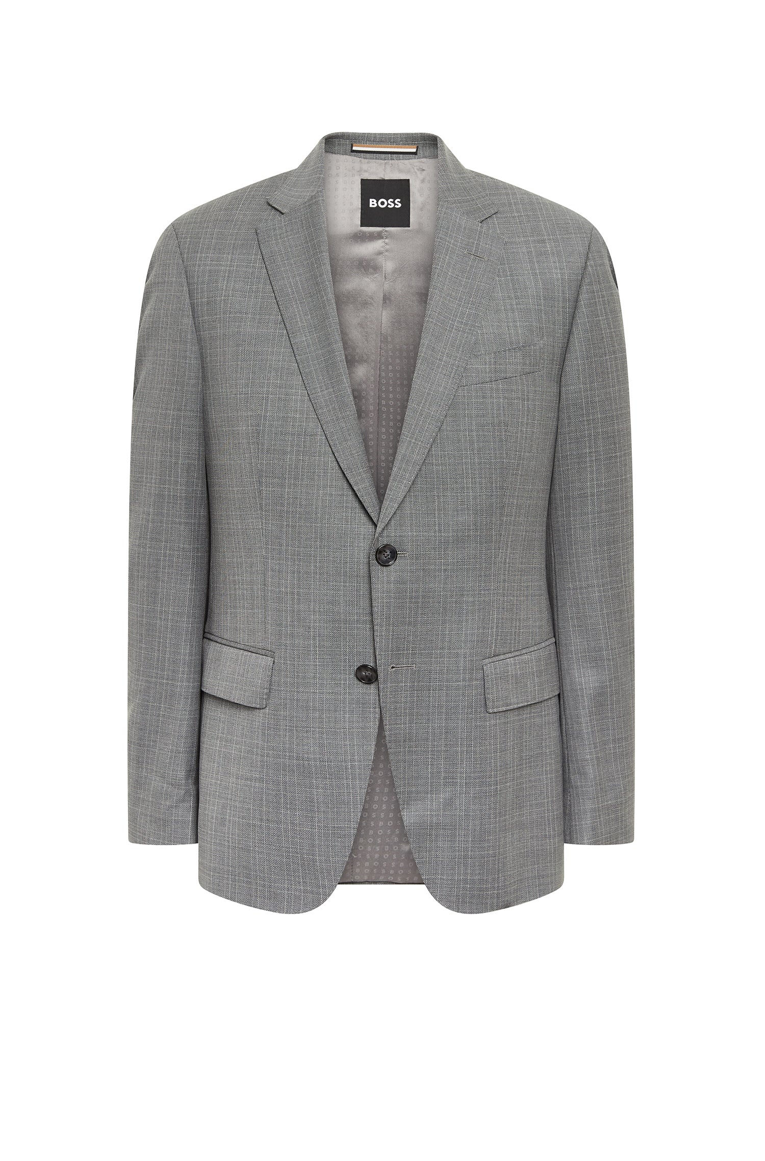 SILVER // BUSINESS SUITS H-HUGE-3PCS-232