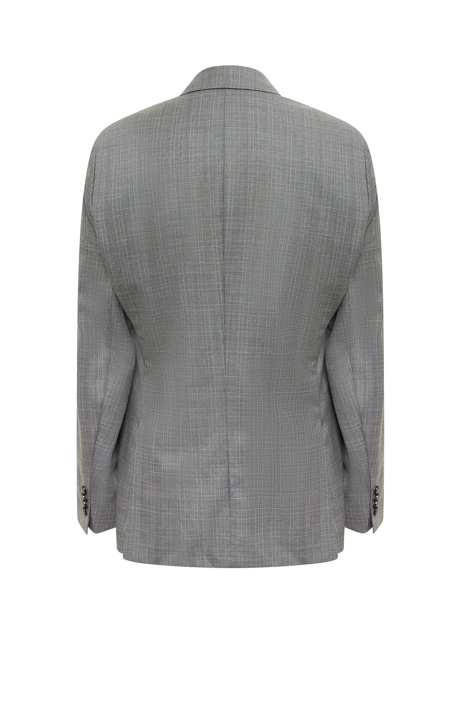 SILVER // BUSINESS SUITS H-HUGE-3PCS-232