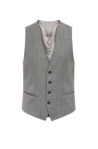 SILVER // BUSINESS SUITS H-HUGE-3PCS-232