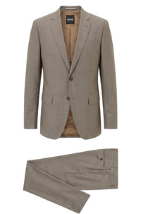 Costume trois pièces Huge en laine - Medium Beige