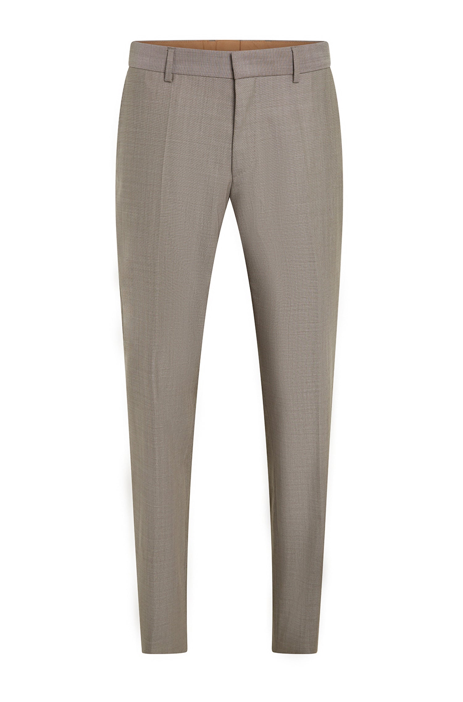 MEDIUM BEIGE // BUSINESS SUITS H-HUGE-3PCS-232