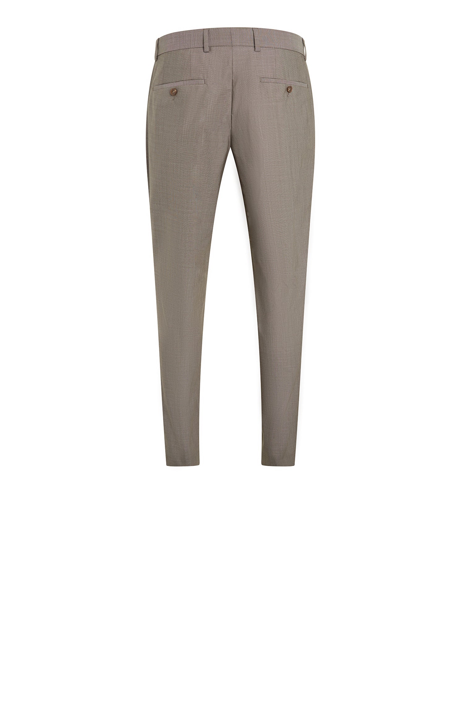 MEDIUM BEIGE // BUSINESS SUITS H-HUGE-3PCS-232
