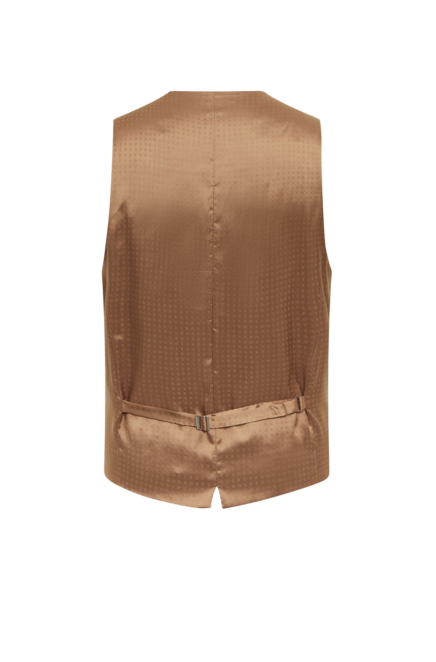 MEDIUM BEIGE // BUSINESS SUITS H-HUGE-3PCS-232