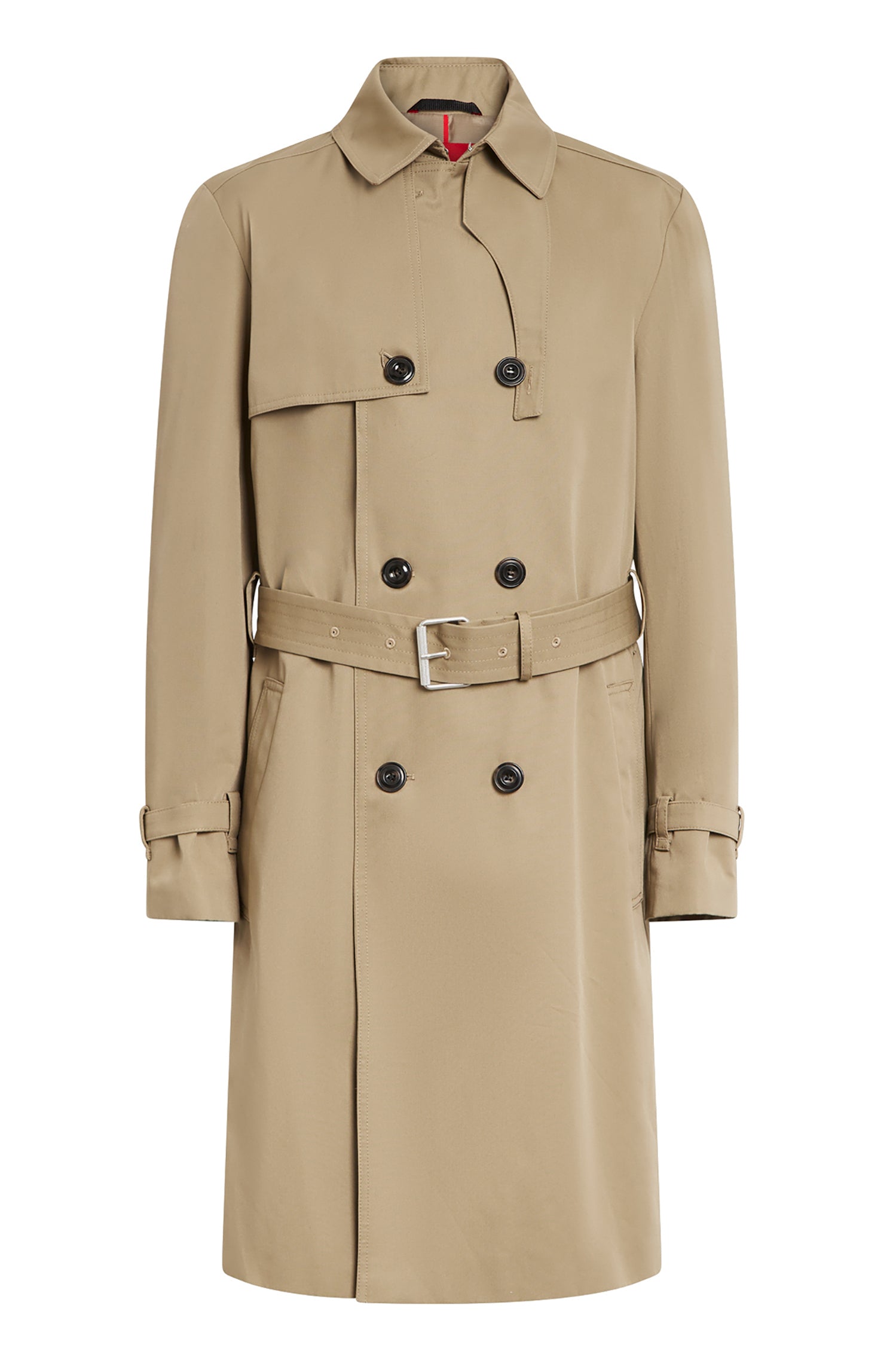 Maluks trench coat - Open Brown