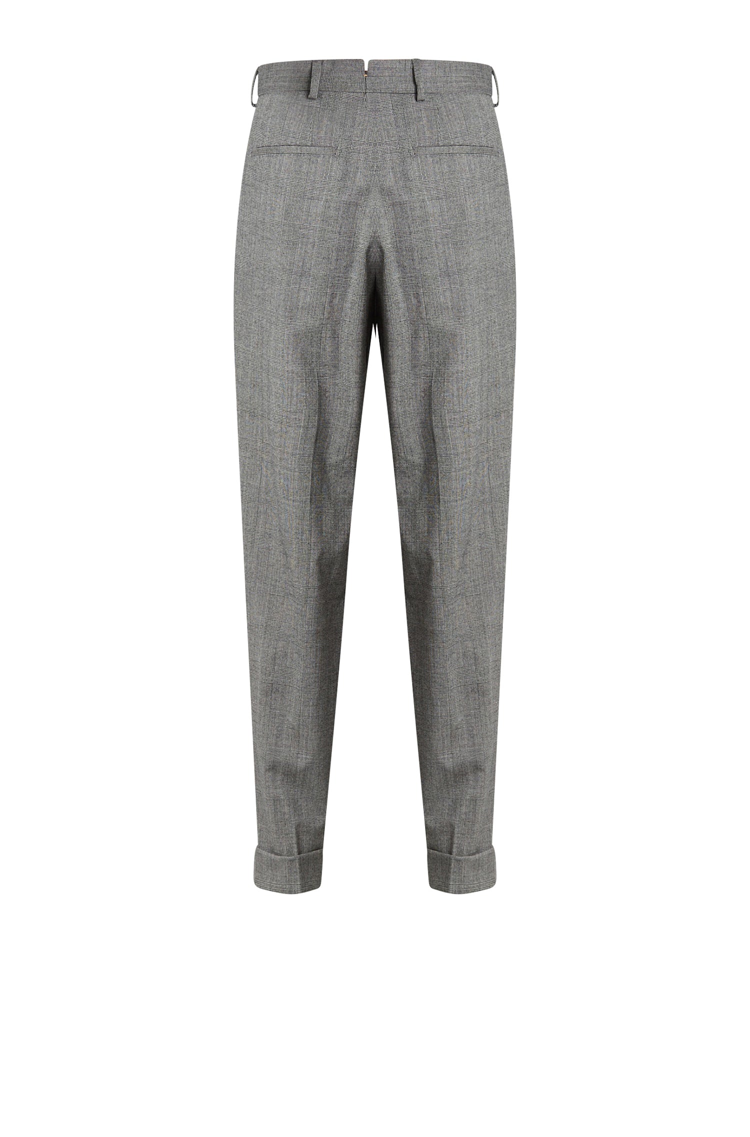 SILVER // FORMAL TROUSERS L-PEET-PLEAT-233