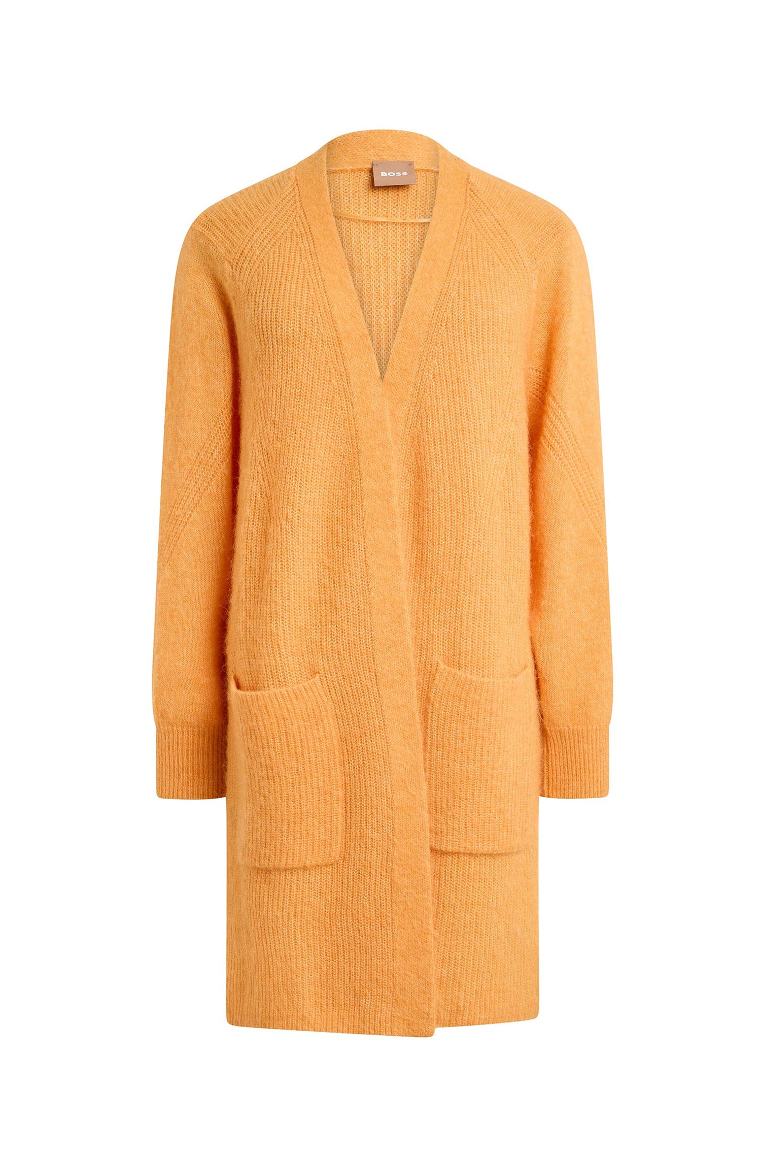 Felva wool blend cardigan - Light & Pastel Orange