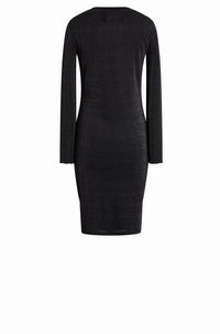 HORS LIGNE // BLACK // JERSEY DRESSES C_EKEN_GLITTER