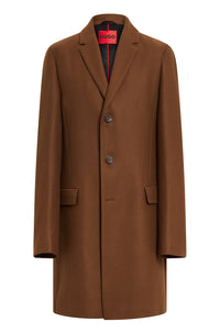 Migor coat in wool - Rust & Copper