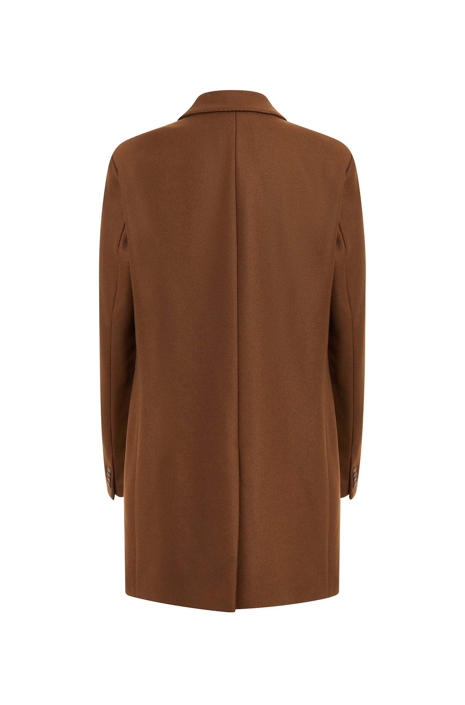 Migor coat in wool - Rust & Copper