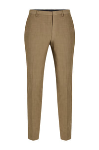 Hesten wool blend trousers - Open Beige