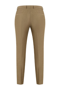 Hesten wool blend trousers - Open Beige