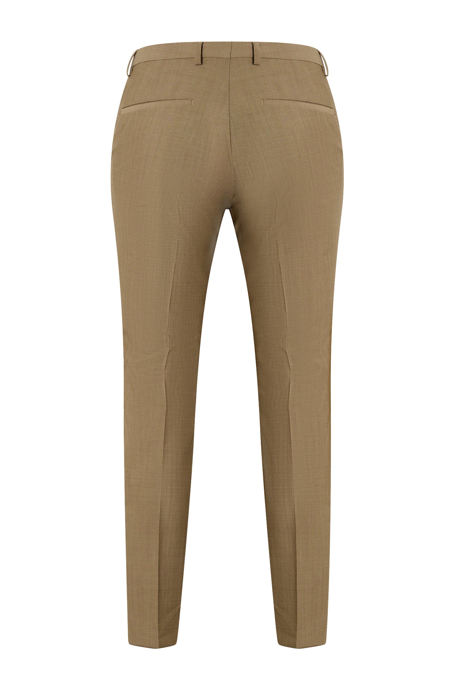 Hesten wool blend trousers - Open Beige