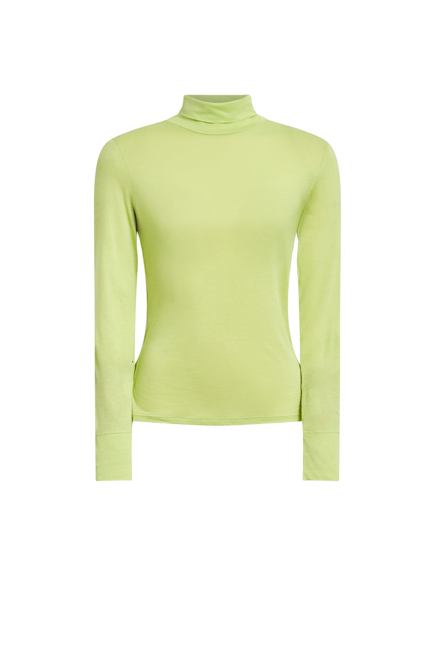 Emerie turtleneck top - Bright Yellow