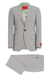 Henry wool suit - Silver