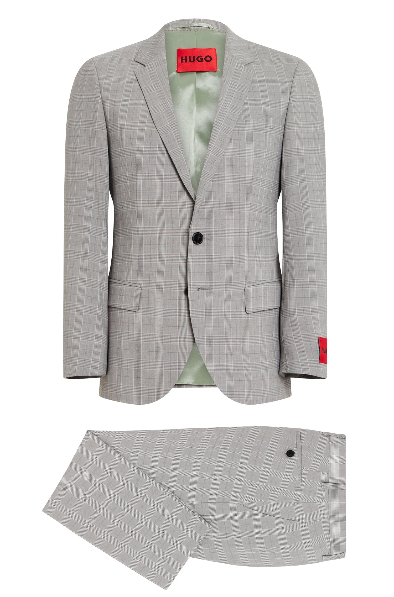Henry wool suit - Silver