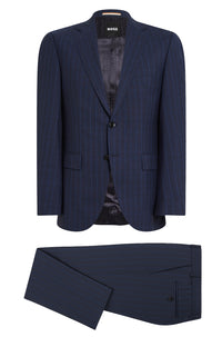 Jeckson suit in wool - Dark Blue