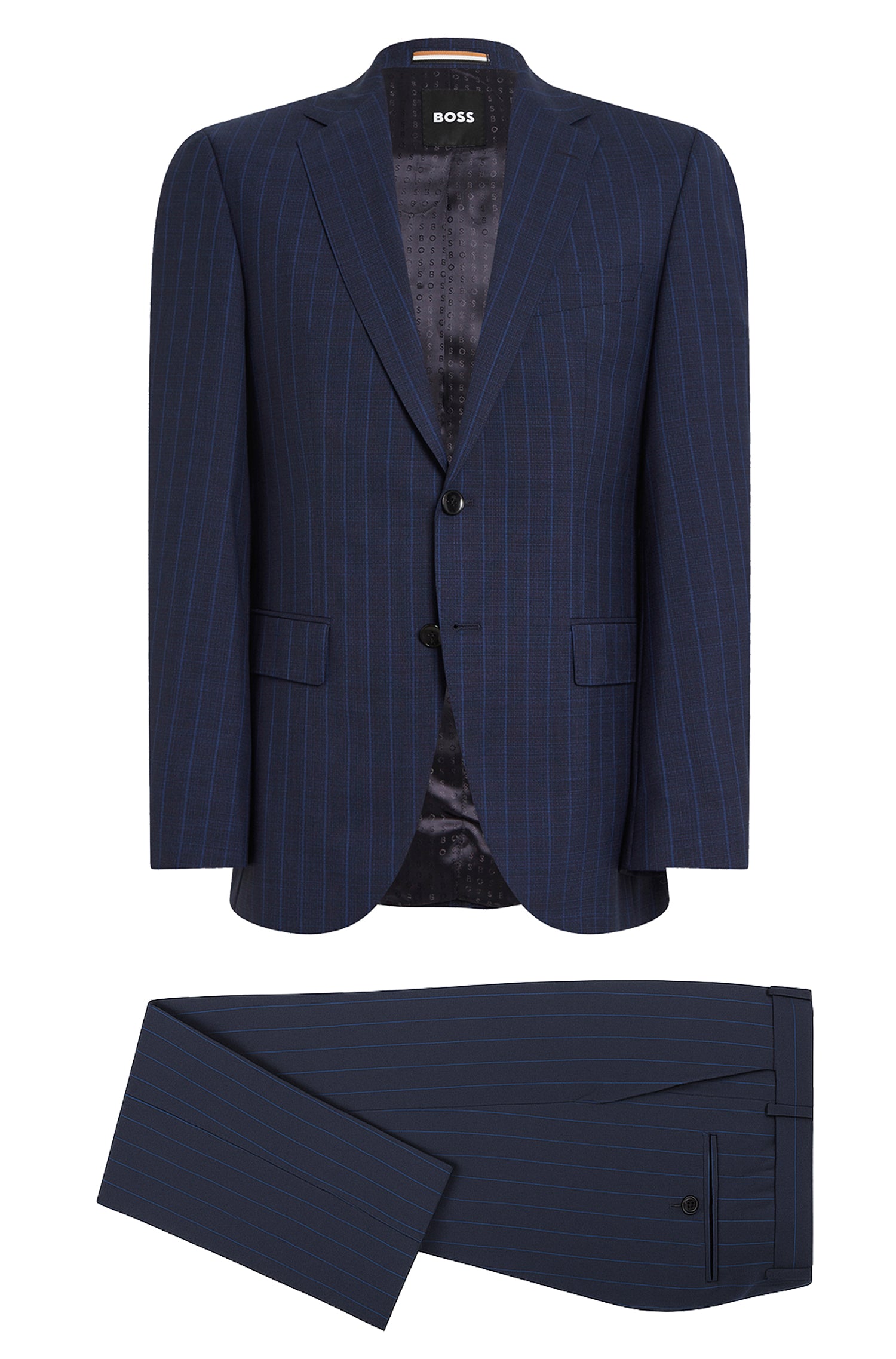 Jeckson suit in wool - Dark Blue