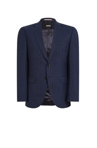 Jeckson suit in wool - Dark Blue